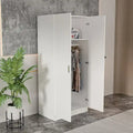 5-Shelf Wardrobe Cabinet with Double Doors