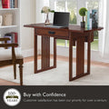Leick Home Mission Style Writing and Computer Desk