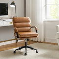 Joseph Contemporary Faux Leather Task Chair with Tilt Lock and Center Tilt by HULALA HOME