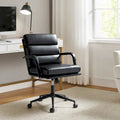 Joseph Contemporary Faux Leather Task Chair with Tilt Lock and Center Tilt by HULALA HOME