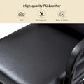 Joseph Contemporary Faux Leather Task Chair with Tilt Lock and Center Tilt by HULALA HOME