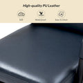 Joseph Contemporary Faux Leather Task Chair with Tilt Lock and Center Tilt by HULALA HOME