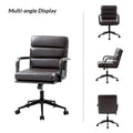 Joseph Contemporary Faux Leather Task Chair with Tilt Lock and Center Tilt by HULALA HOME