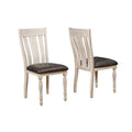 Roundhill Furniture 5-Piece Dining Set: Round Weathered Oak Table with 4 Chairs