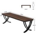 78.74-Inch Extra Long Double Computer Desk with Stylish Metal Legs for Home Office