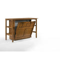 Siesta Murphy Bed Desk with Gel Memory Foam Mattress