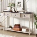 Entryway Console Table with Drawers - Stylish Sofa Table