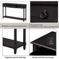 Entryway Console Table with Drawers - Stylish Sofa Table