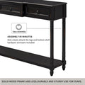 Entryway Console Table with Drawers - Stylish Sofa Table