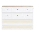 Nestfair Full-Size Murphy Bed with Spacious Drawers