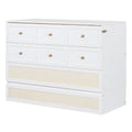 Nestfair Full-Size Murphy Bed with Spacious Drawers