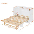 Nestfair Full-Size Murphy Bed with Spacious Drawers