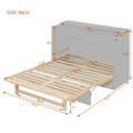 Nestfair Full-Size Murphy Bed with Spacious Drawers