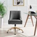 Discern Velvet Performance Office Chair