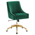Discern Velvet Performance Office Chair