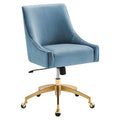 Discern Velvet Performance Office Chair