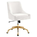 Discern Velvet Performance Office Chair