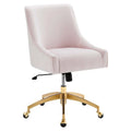 Discern Velvet Performance Office Chair