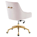 Discern Velvet Performance Office Chair
