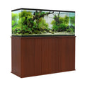 Serene Cherry Aquarium Stand for 75/90 Gallon Tanks with Enclosed Storage by Aquatic Fundamentals