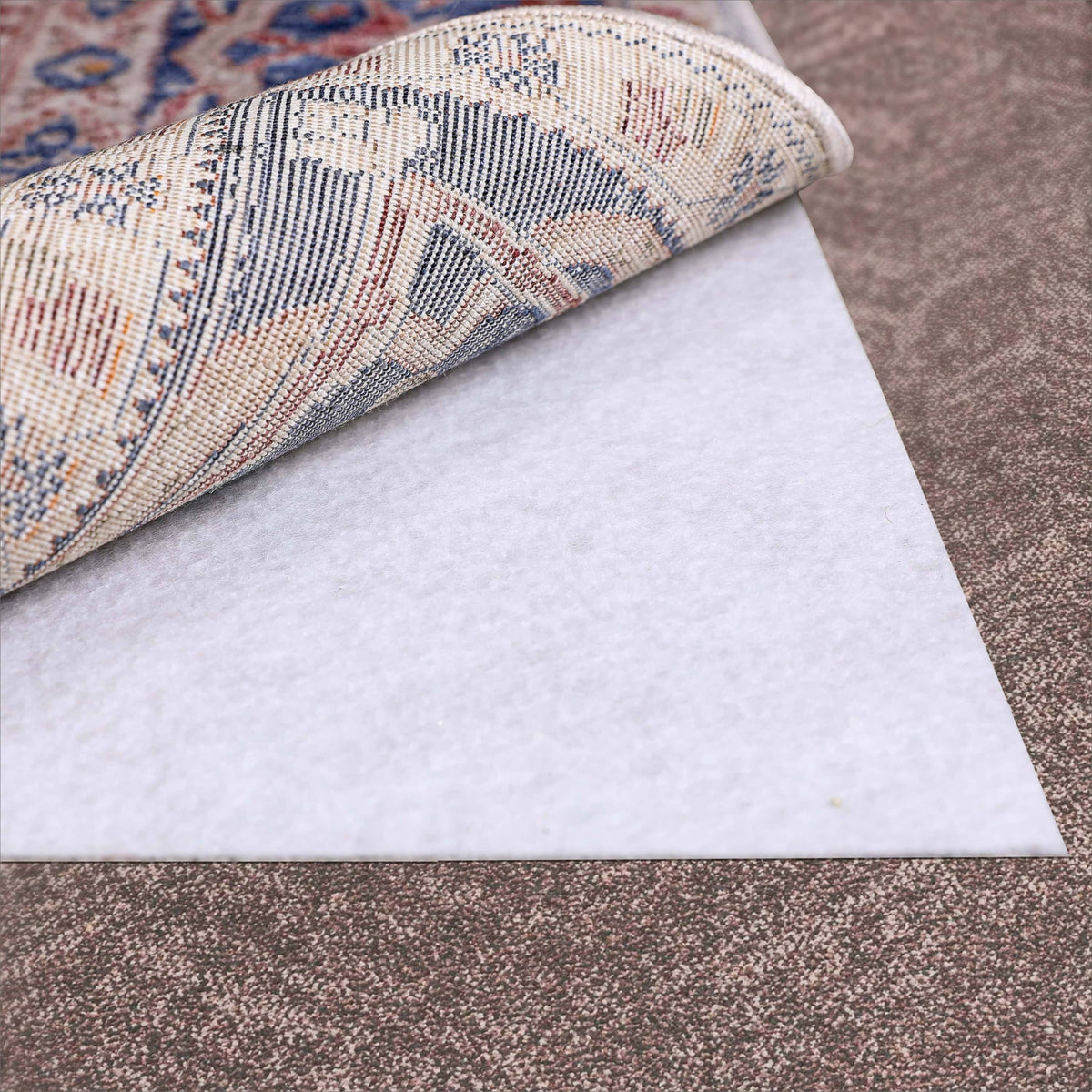 Rug on Carpet Non Slip Rug Pad by Slip-Stop - White - 2' x 4'