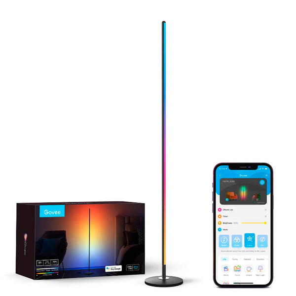 Govee Tall Floor Lamps Upscale Ambiance Dimmable Lighting options 16 Million Colors
