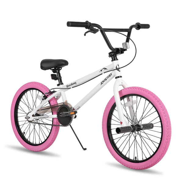 JOYSTAR Brockway Freestyle Kids BMX Bikes 20" Kids Bicycles for 6 - 11 Years Old Boys Girls, Multiple Colors