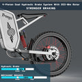 6000W(Peak) Motor 60V/35ah Battery, Freego X2pro Electric Motorcycle for Adults, Electric Bike 50MPH/7 Speed Off Road Electric Bicycle, 19x2 Full Suspension/Four - Piston Hydraulic Brake UL2849MTB