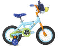 Bluey 12 - Inch Kids BMX Bike with Training Wheels, Plush Bag, Steel Frame, Coaster Brake, Ages 3 - 5