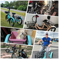 ABORON 3.0 Fat Tire Electric Trike for Senior Foldable E - Bike, 500W Motorized Tricycle Adult 20" Folding 3 Wheel Electric Commute Bike Trike W/48V Battery and Storage Baskets