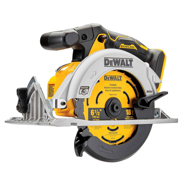 DeWalt DCS565B 20V MAX* 6 - 1/2 in. Brushless Cordless Circular Saw (Tool Only)