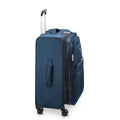 DELSEY PARIS Sky Max 2.0, 2 Piece Softside Luggage Set Includes 24" Checked Luggage and a Carry - on Duffel Bag, Blue